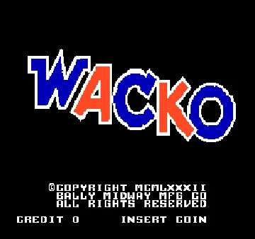 Wacko screen shot title